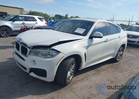 2015 BMW X6 xDrive35I z USA, uszkodzony, nr VIN 5UXKU2C57F0N76238